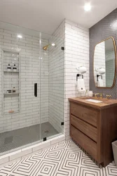 White Bathroom With Shower Photo