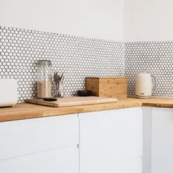 Honeycombs in the kitchen photo