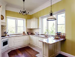 Small Kitchen With Large Window Design