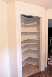 DIY Dressing Room Made Of Plasterboard With Photos