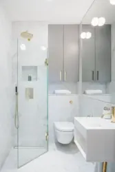 Bathroom design shower toilet