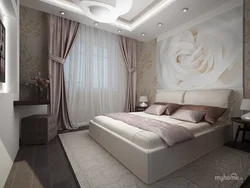 Simple bedroom design in light colors