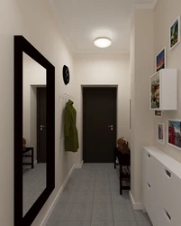Дизайн узкой прихожей в квартире в панельном доме