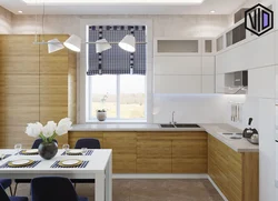 Kitchen Design 24 Sq M With 2 Windows