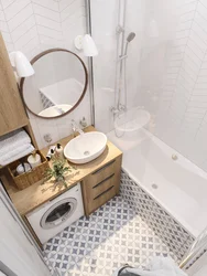 Design of separate bathrooms in an apartment