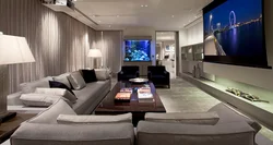 Apartment Design With Large TV