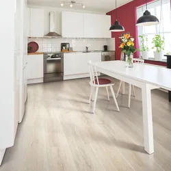 Choose The Color Of The Floor In The Kitchen Interior