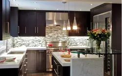 Modern materials for kitchen design