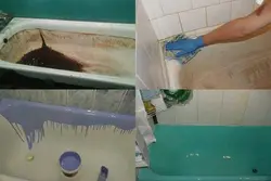 Как покрасить ванну в домашних условиях фото