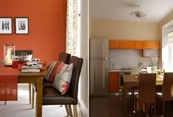 Colors That Go With Brown In The Kitchen Interior