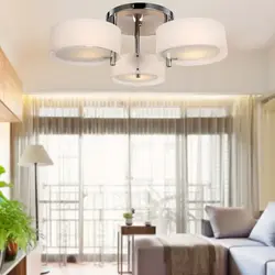 Chandelier For The Kitchen On A Suspended Ceiling In A Modern Style Photo
