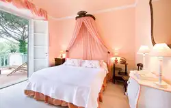Bedroom Design In Peach Tone