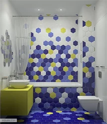 Bath Design With Color Bathtub