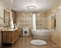 Дәретханасы бар джакузи ваннасының дизайны