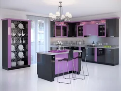 Кухни Фиолетового Цвета Дизайн
