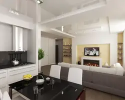 Interiors living room with shared
