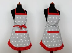 Photo of an apron pattern for the kitchen