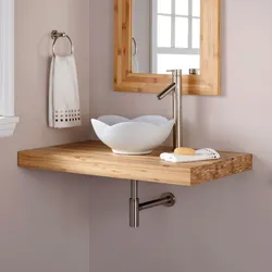 Столик для ванной в интерьере