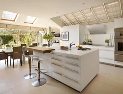 Kitchens For A Country House With An Island Photo Design