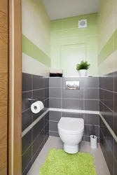 Interior of a separate toilet in an apartment