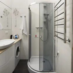 Bathroom Design 3 Sq M Shower And Washing Machine