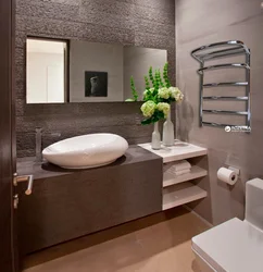 Modern style bathroom design