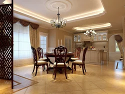 Ceilings Living Room Dining Room Photo