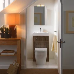 Bathroom With Sink And Toilet Design