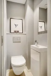 Bathroom with sink and toilet design