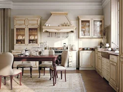 Kitchen Interior In Italy