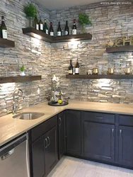 Kitchen Decoration Made Of Artificial Stone Photo