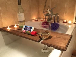 Photo of bathroom table