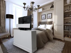 Bedroom design with console