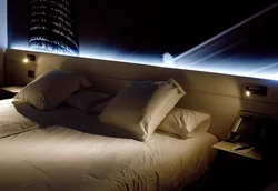 Спальні з падсветкай з фота