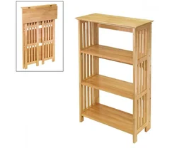 Wooden Kitchen Shelf Photo