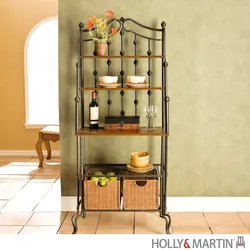 Wooden Kitchen Shelf Photo
