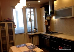 Photos of kitchens in real apartments of 9 square meters