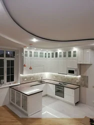 Corner U-shaped kitchens photos