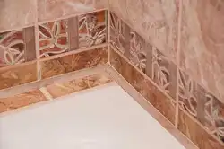 Tile corners for bathroom photo