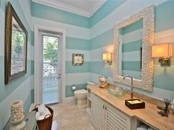 Bathroom interior paint photo