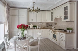 Classic Kitchen In Light Colors Photo