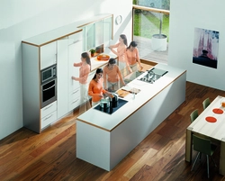 Ergonomic kitchen design