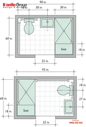 Bath Design With Room Dimensions