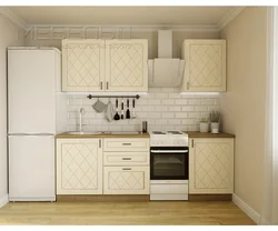 Photo kitchen design 4 by 4 meters design photo