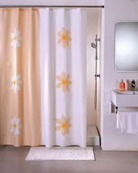 Bathroom curtains photo