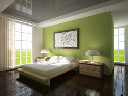 Pistachio Furniture In The Bedroom Interior