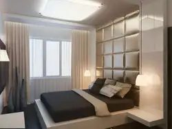 Modern rectangular bedroom design