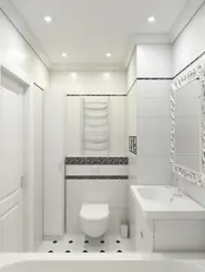 Açıq rənglərdə tualet plitələri ilə vanna otağı dizaynı