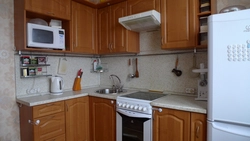 Kitchen design photo 6 in Brezhnevka