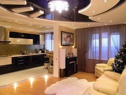 Kitchen studio in your home in the interior